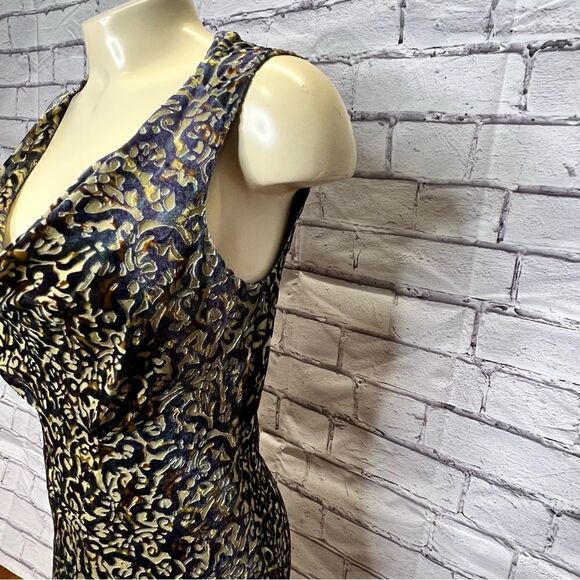 Peruvian Connection TESSERAE VELVET DRESS size 4 - Picture 5 of 15
